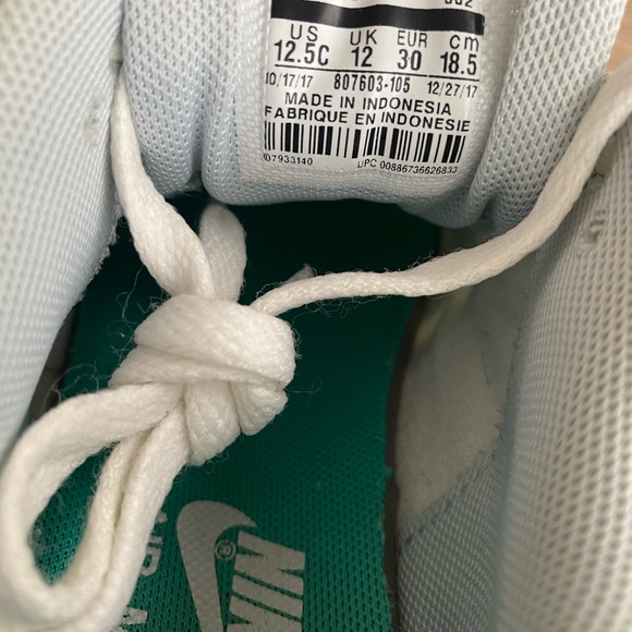 Nike Airmax 1 OG South Beach Kids Sneakers - SZ 12.5 C - Picture 10 of 11